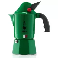Bialetti Moka Alpina kotyogós kávéfőző 3 adag, zöld