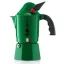 Bialetti Moka Alpina kotyogós kávéfőző 3 adag, zöld
