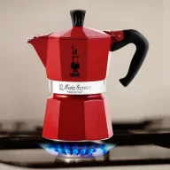 Bialetti MOKA EXPRESS kotyogós kávéfőző 6 adag PIROS