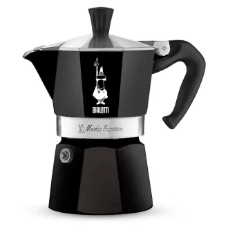 Bialetti MOKA EXPRESS kotyogós kávéfőző 3 adag FEKETE
