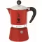 Bialetti Rainbow kotyogós kávéfőző - 1 adag, piros