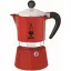 Bialetti Rainbow kotyogós kávéfőző - 1 adag, piros