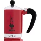 Bialetti Rainbow kotyogós kávéfőző - 1 adag, piros