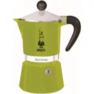 BIALETTI Rainbow kotyogós kávéfőző 6 adag, zöld