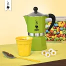 BIALETTI Rainbow kotyogós kávéfőző 6 adag, zöld