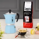 Bialetti Rainbow kotyogós kávéfőző 3 adag, világoskék