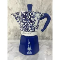 BIALETTI MOKA EXPRESS D&G BLU MEDITERRANEO 6 ADAG