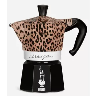 Bialetti Dolce&Gabbana Moka Express Leopardo, 3 adag