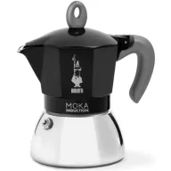   Bialetti MOKA INDUKCIÓS kotyogós kávéfőző 2 adag FEKETE