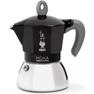   Bialetti MOKA INDUKCIÓS kotyogós kávéfőző 2 adag FEKETE