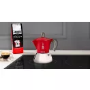 Bialetti MOKA INDUKCIÓS kotyogós kávéfőző 2 adag PIROS