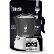   BIALETTI Fiammetta Induction kotyogós kávéfőző 2 adag, antracit szürke