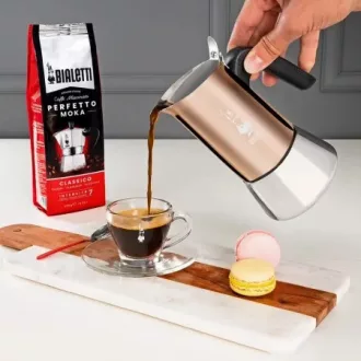 Bialetti VENUS RÉZ kotyogós kávéfőző, 6 adag