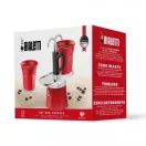Bialetti Mini Express kotyogós kávéfőző szett, piros