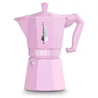 Bialetti Moka Exclusive kotyogó Rózsaszín, 6 adag