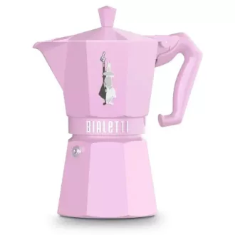 Bialetti Moka Exclusive kotyogó Rózsaszín, 6 adag