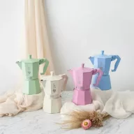 Bialetti Moka Exclusive kotyogó Rózsaszín, 6 adag