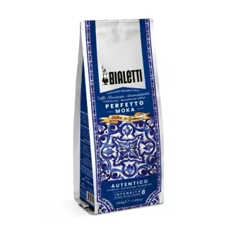   Bialetti Perfetto Moka Autentico D&G őrölt kávé - Karamell jegyekkel, 200 g - Kotyogóshoz