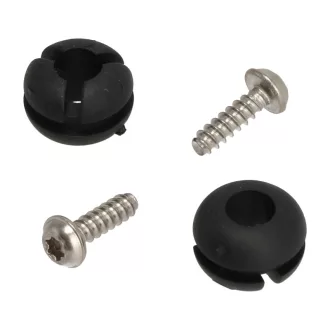   Bosch / Siemens átfolyós vízmelegítő rögzítő csavarkészlet (2 db csavar + 2 db rezgéscsillapító)