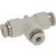 CSATLAKOZÓ 3-ÁGÚ (4MM)