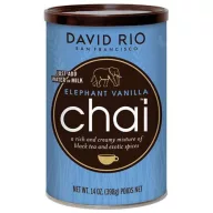 David Rio Elephant Vanilla Chai - Instant chai latte italpor, 398 g