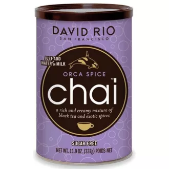  David Rio Orca Spice Chai - Cukormentes instant chai latte, 337 g