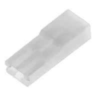 Csatlakozóház 6,3 mm-es laposérintkezős hüvelyhez