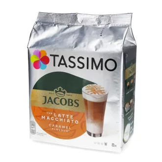 Tassimo Jacobs Latte Macchiato Caramel kávékapszula - 8 adag, 268 g - Tassimo kapszula