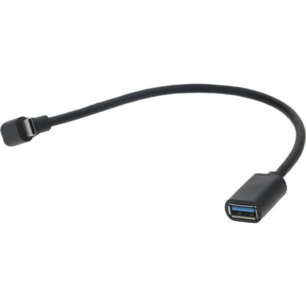 USB KÁBEL A (N) USB C (F) 90°