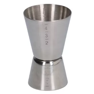Koktél mérőpohár rozsdamentes