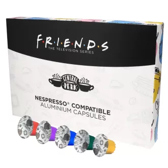 Friends Central Perk Válogatáscsomag - 5-féle ízesített kávé, 50 × 5,2 g - Nespresso kapszula