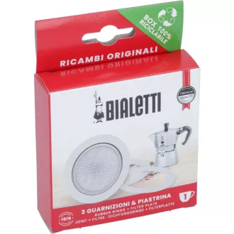 Bialetti Tömítés és szűrő szett (1 csészés)