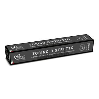   Italian Coffee Torino Ristretto Nespresso kapszula - 100% Robusta, 10 db