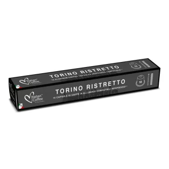 Italian Coffee Torino Ristretto Nespresso kapszula - 100% Robusta, 10 db