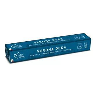 Italian Coffee Verona Deka - Koffeinmentes, 10 db - Nespresso kapszula