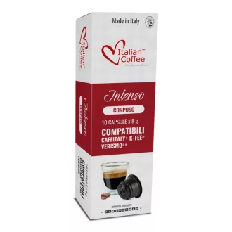 Italian Coffee Intenso Corposo Cafissimo / Caffitaly kapszula - 70% Robusta, 10 × 8 g