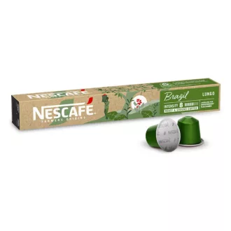   Nescafé Farmers Origins Brazil Lungo Nespresso kapszula - 100% Arabica, 10 × 5,2 g