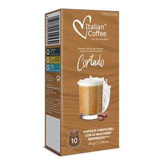 Italian Coffee Cortado Nespresso kapszula - 10 × 4,5 g