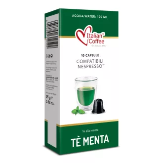 Italian Coffee Menta tea - 10 × 2,5 g - Nespresso kapszula