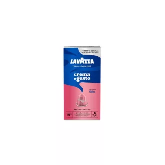   Lavazza Crema e Gusto Dolce Nespresso kapszula - Arabica és Robusta, 10 × 5,7 g