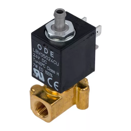 Saeco / Philips kompatibilis 3-utas mágnesszelep - 24V DC / 7W (ODE 31JN1XRV20-SXT)