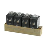 4 SOLENOID VALVES UNIT ODE átmérő 1/8' 24V