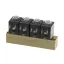 4 SOLENOID VALVES UNIT ODE átmérő 1/8' 24V