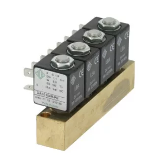 4 SOLENOID VALVES UNIT ODE átmérő 1/8' 24V