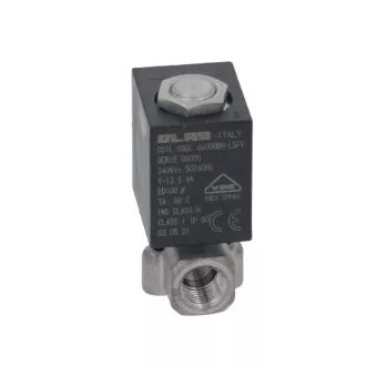  OLAB 2-utas mágnesszelep 240V 50/60Hz (1/8", 2.0 mm furat)