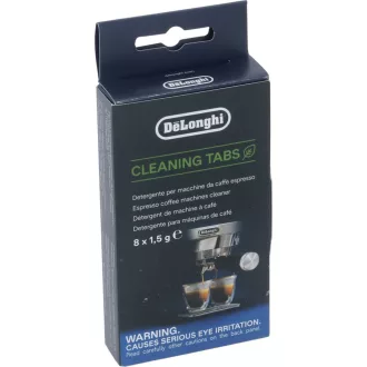 DeLonghi DLSC552 tisztító tabletta - 8 db × 1,5 g - Automata és karos gépekhez
