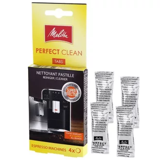 Melitta Perfect Clean Tisztító tabletta - 4 db × 1,8 g - Automata kávégépekhez