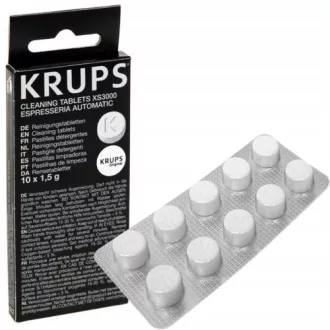Krups XS3000 Tisztító tabletta - 10 db × 1,5 g - Krups automata kávégépekhez