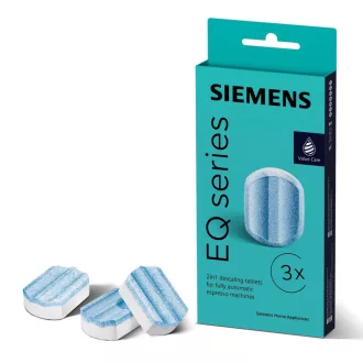 Siemens 2in1 Vízkőtelenítő tabletta - 3 db - Siemens és Bosch automata kávégépekhez