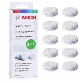   Bosch VeroSeries TCZ8001A 2in1 tisztító tabletta - 10 db - Bosch és Siemens automata kávégépekhez